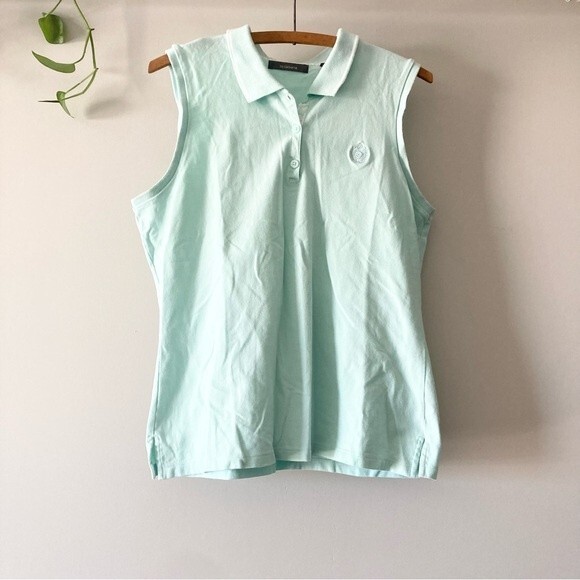 LIZ CLAIBORNE SLEEVELESS POLO L‎ - Picture 1 of 6